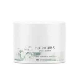 Wella - Nutricurls masque profond pour cheveux ondulés et bouclés  - Masque cheveux