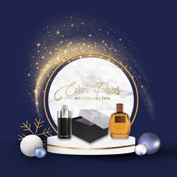 Men's beauty box - Silver  - Parfum Homme