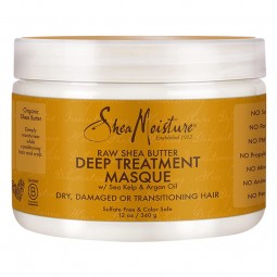 Shea moisture - Masque capillaire Raw Shea Butter  - Masque cheveux
