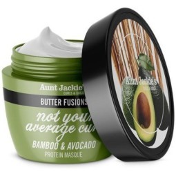 Aunt Jackie's - Masque capillaire Protéiné NOT YOUR AVERAGE CURL BAMBOU & AVOCAT  - Masque cheveux