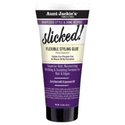 Aunt Jackie's - Gel fixant souple Slicked GUIMAUVE & MIEL  - Coiffant et fixant