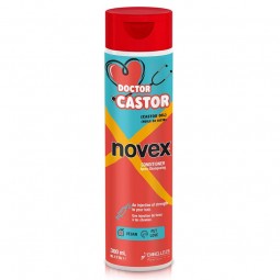 Novex - Après-shampoing fortifiant HUILE DE RICIN - Doctor Castor  - Après-shampoing