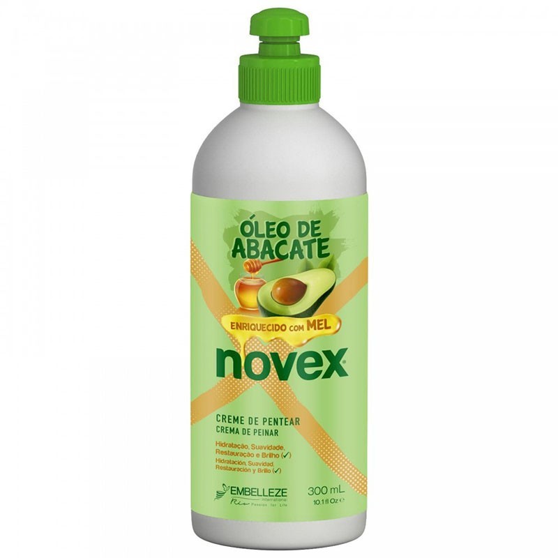 Novex - Leave-in hydratant à l'AVOCAT & MIEL  - Coiffant et fixant