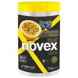 Novex - Masque capillaire SuperFood fruit de la passion et myrtille  - Masque capillaire