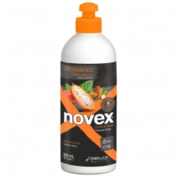 Novex - Après-shampoing sans rinçage Superfood Cacao et amande  - Soin sans rinçage