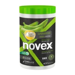 Novex - Masque capillaire Superfood banane et protéine végétale  - Masque cheveux