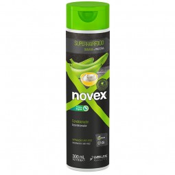 Novex - Après shampoing Superfood banane et protéine végétale  - Après-shampoing