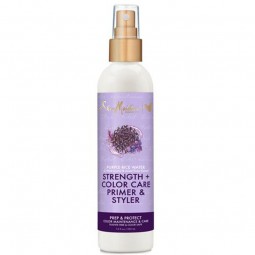 Shea moisture - Spray coiffant Purple Rice Water Strength + Color Care Primer & Styler  - Coiffant et fixant