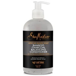 Shea Moisture - Après Shampoing African Black Soap Bamboo Charcoal  - Après-shampoing