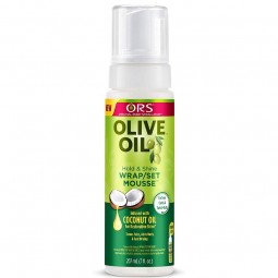 ORS - La mousse coiffante - Olive Oil Wrap Set Mousse  - Coiffant et fixant