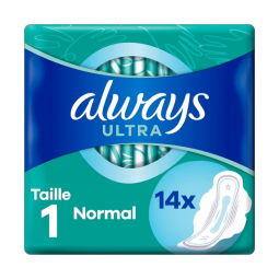 Always - Ultra Serviettes Hygiéniques Normal (T1)  - Serviettes hygiéniques