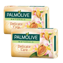 Palmolive - Savon lait d'amande  - Nettoyant - Visage & Corps