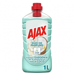 Ajax - Nettoyant Ménager Sol & Multi Surface Gardenia Coco  -  Entretien et Nettoyage