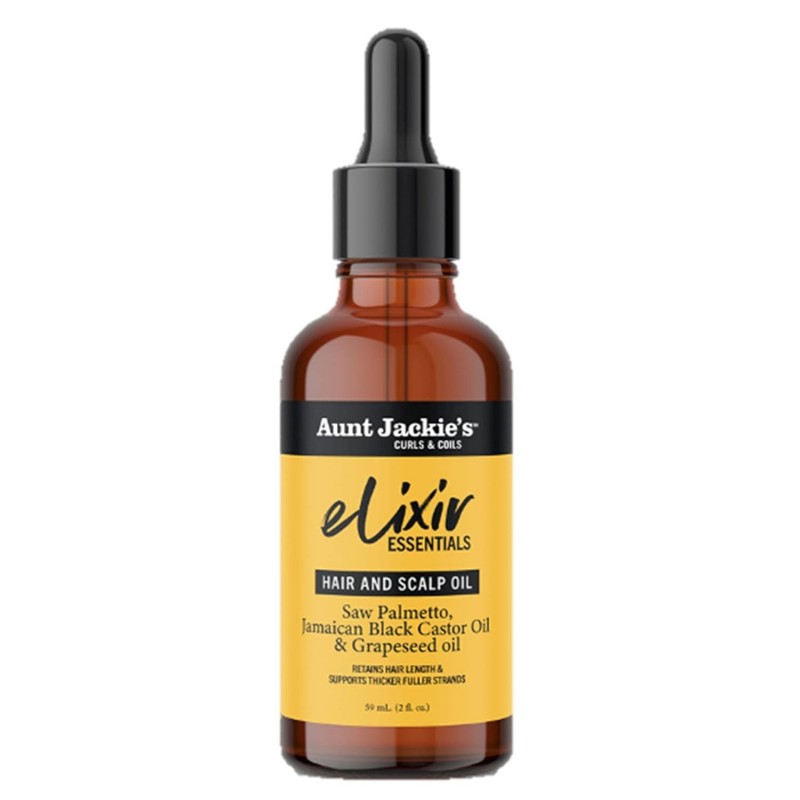 Aunt Jackie's - Elixir Saw Palmetto  - Soin sans rinçage