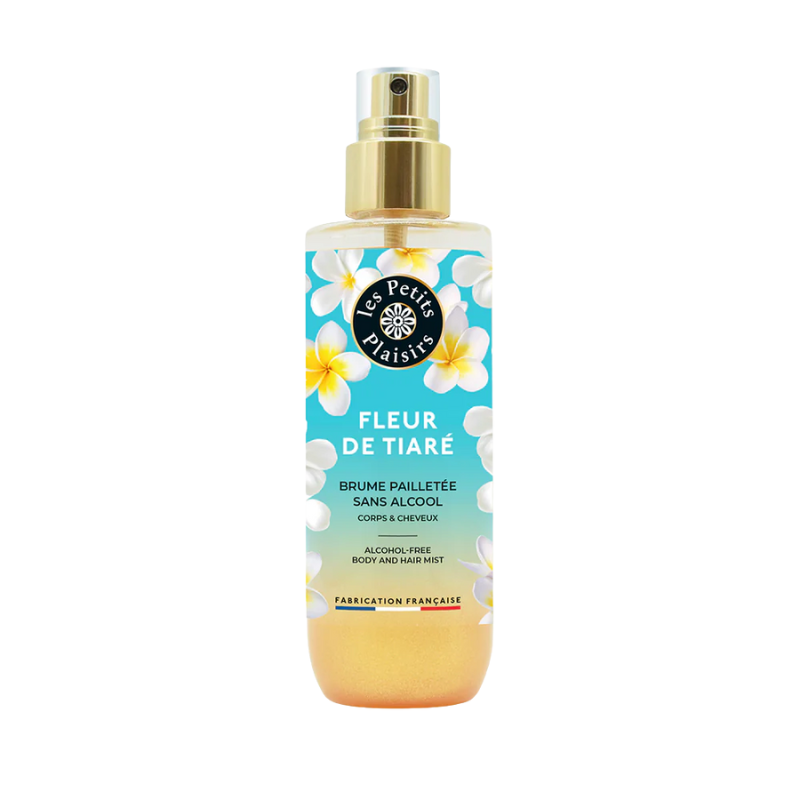 LES PETITS PLAISIRS - Brume parfumée pailletée Fleur de Tiaré