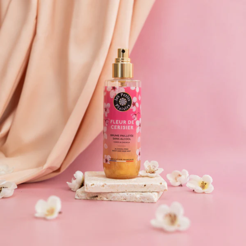 LES PETITS PLAISIRS - Brume Pailletée Fleur de Cerisier